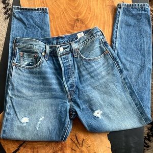 Levi’s white oak cone denim. 28x28. Brand new without tags. 501’s.